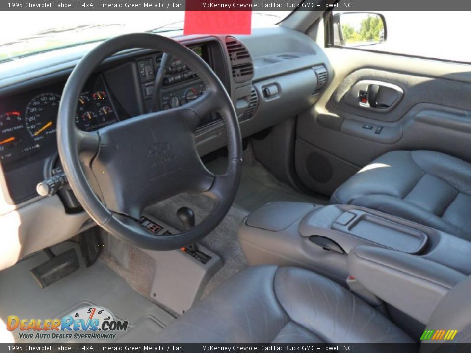 1995 Chevrolet Tahoe LT 4x4 Emerald Green Metallic / Tan Photo #24
