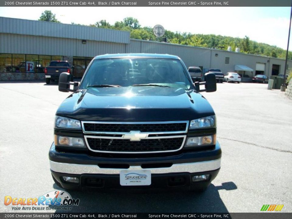 2006 Chevrolet Silverado 1500 Z71 Crew Cab 4x4 Black / Dark Charcoal Photo #3