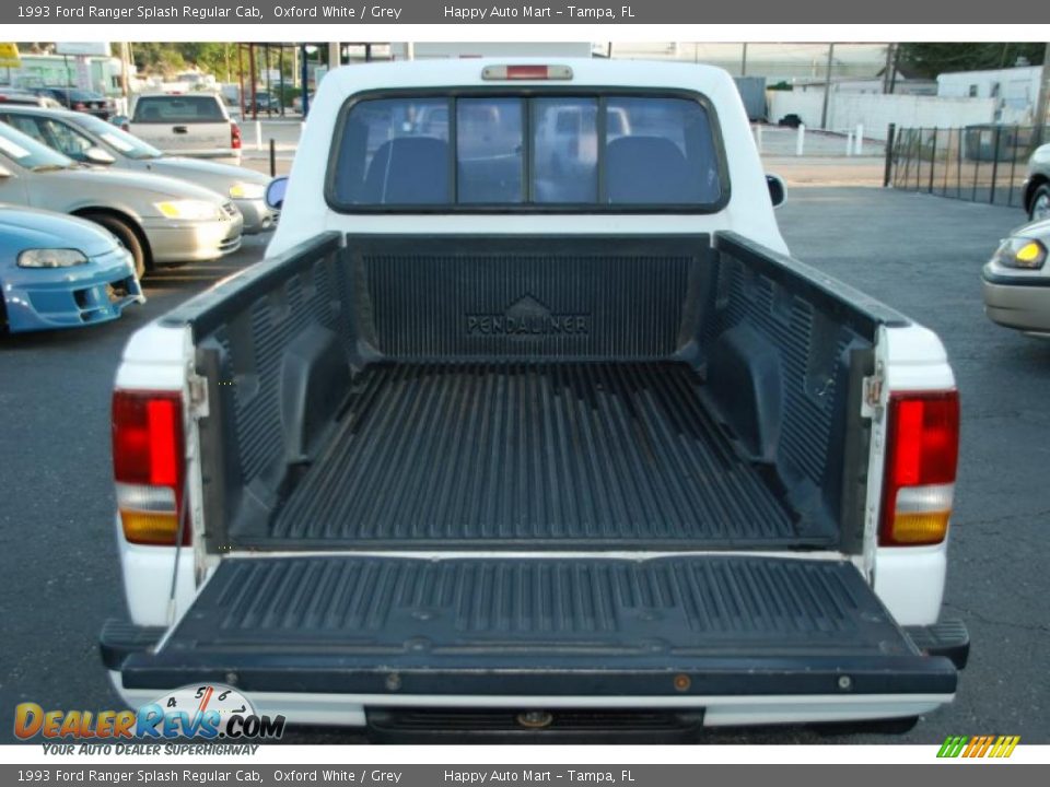 1993 Ford Ranger Splash Regular Cab Oxford White / Grey Photo #19