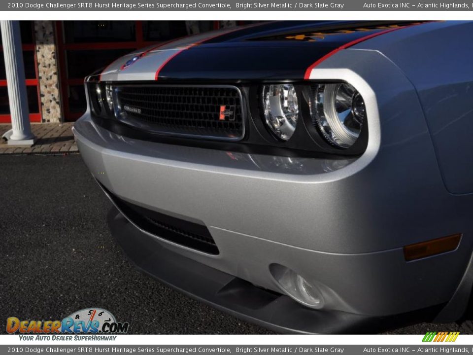 2010 Dodge Challenger SRT8 Hurst Heritage Series Supercharged Convertible Bright Silver Metallic / Dark Slate Gray Photo #8