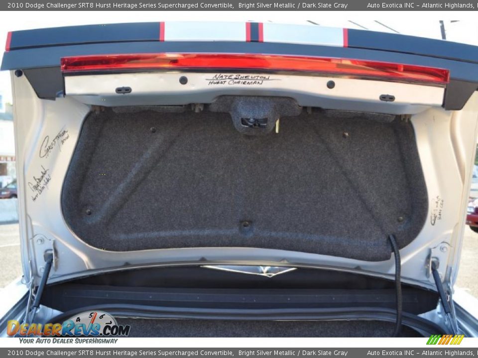 2010 Dodge Challenger SRT8 Hurst Heritage Series Supercharged Convertible Trunk Photo #20