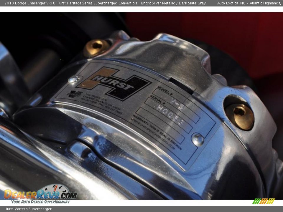 Hurst Vortech Supercharger - 2010 Dodge Challenger