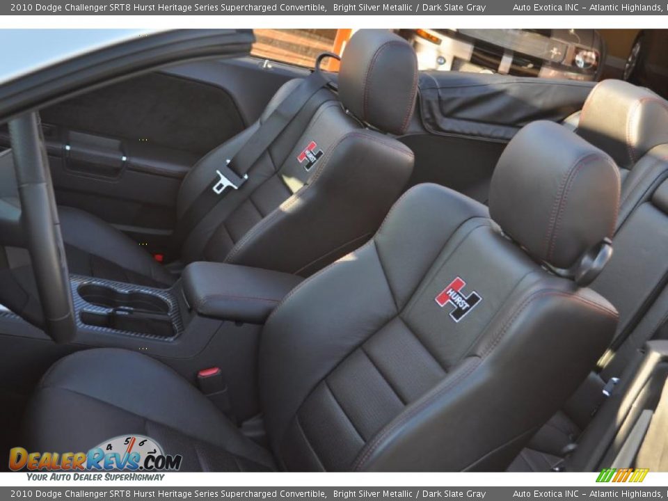 Dark Slate Gray Interior - 2010 Dodge Challenger SRT8 Hurst Heritage Series Supercharged Convertible Photo #24