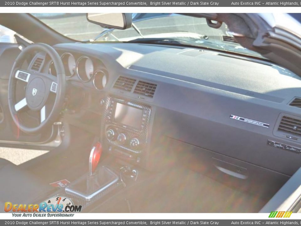 2010 Dodge Challenger SRT8 Hurst Heritage Series Supercharged Convertible Bright Silver Metallic / Dark Slate Gray Photo #26