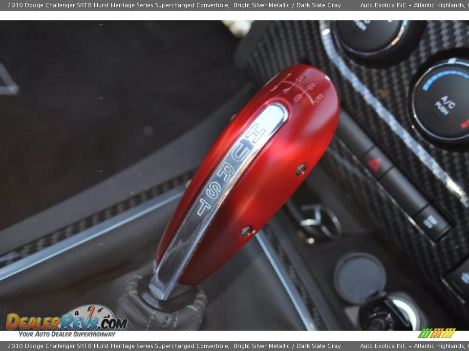 2010 Dodge Challenger SRT8 Hurst Heritage Series Supercharged Convertible Shifter Photo #28