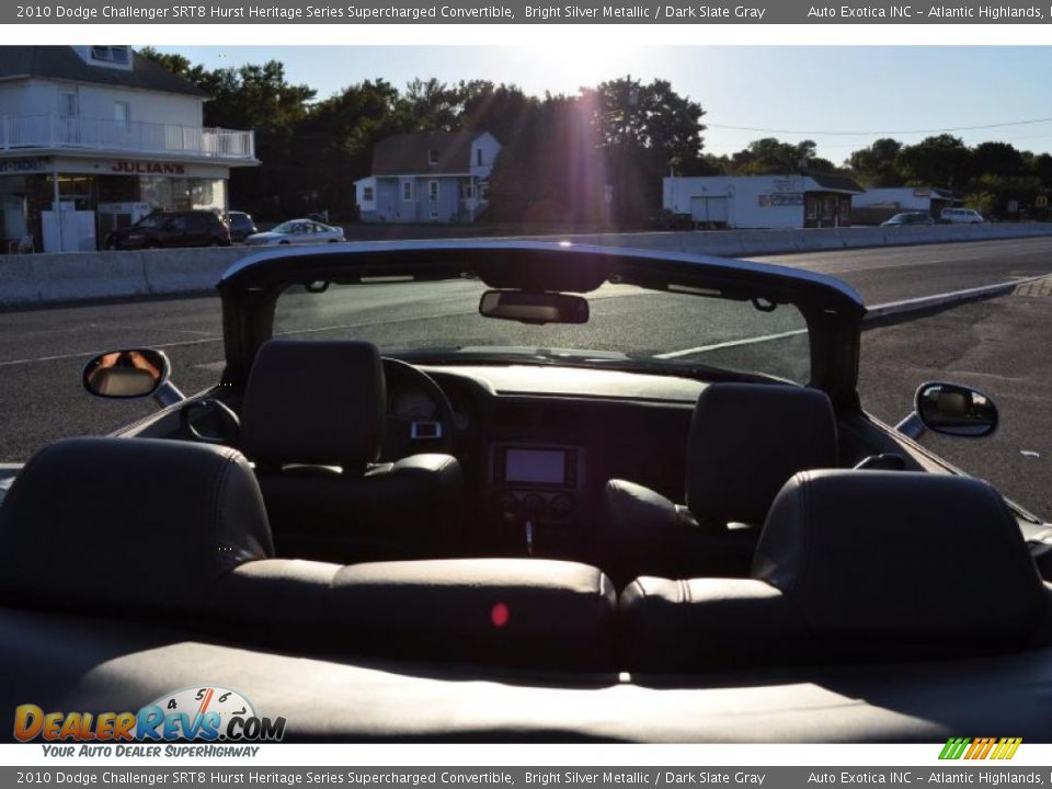 2010 Dodge Challenger SRT8 Hurst Heritage Series Supercharged Convertible Bright Silver Metallic / Dark Slate Gray Photo #36