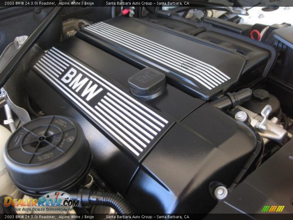 2003 BMW Z4 3.0i Roadster Alpine White / Beige Photo #19