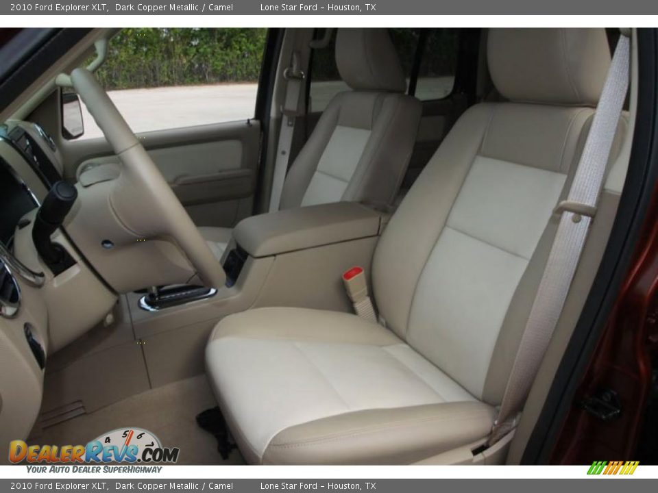 2010 Ford Explorer XLT Dark Copper Metallic / Camel Photo #5