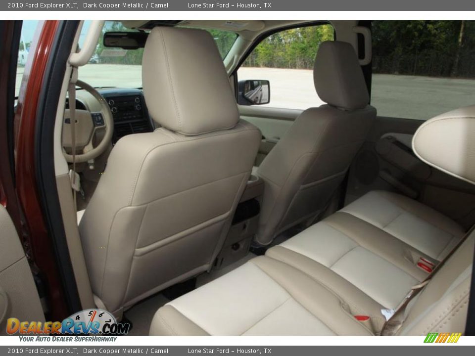 2010 Ford Explorer XLT Dark Copper Metallic / Camel Photo #13