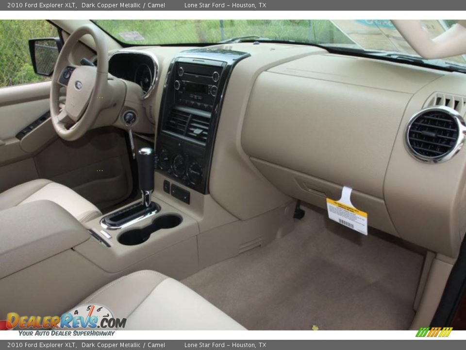 2010 Ford Explorer XLT Dark Copper Metallic / Camel Photo #16