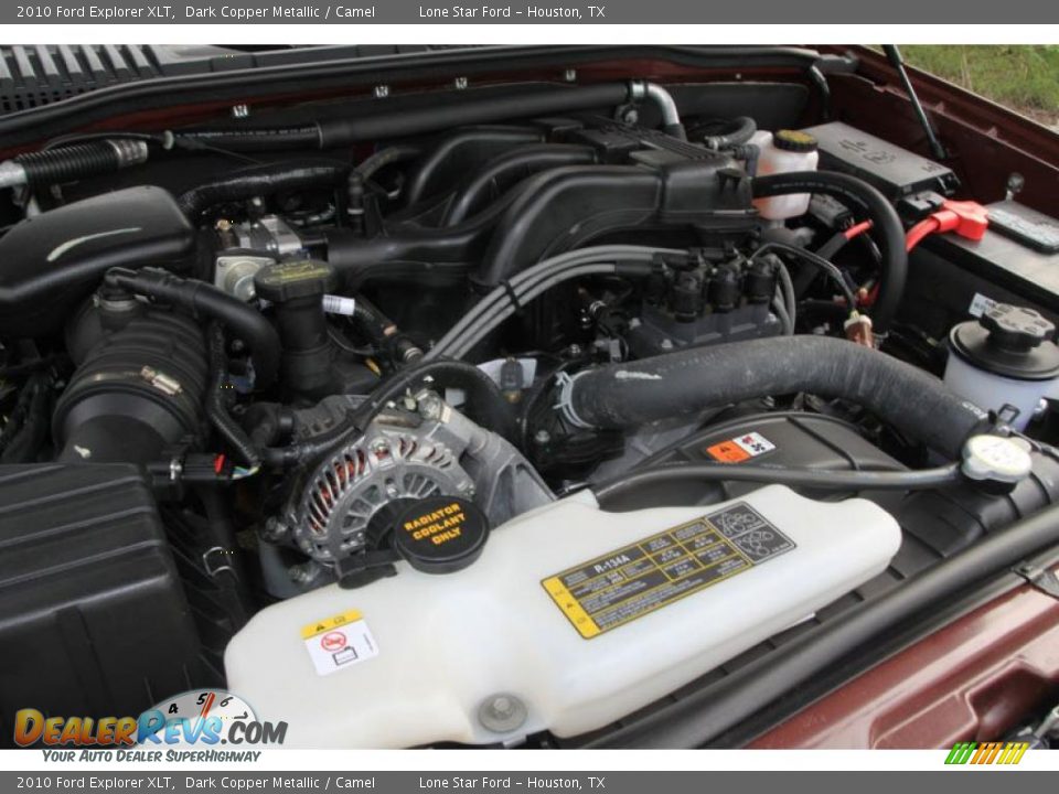 2010 Ford Explorer XLT Dark Copper Metallic / Camel Photo #18