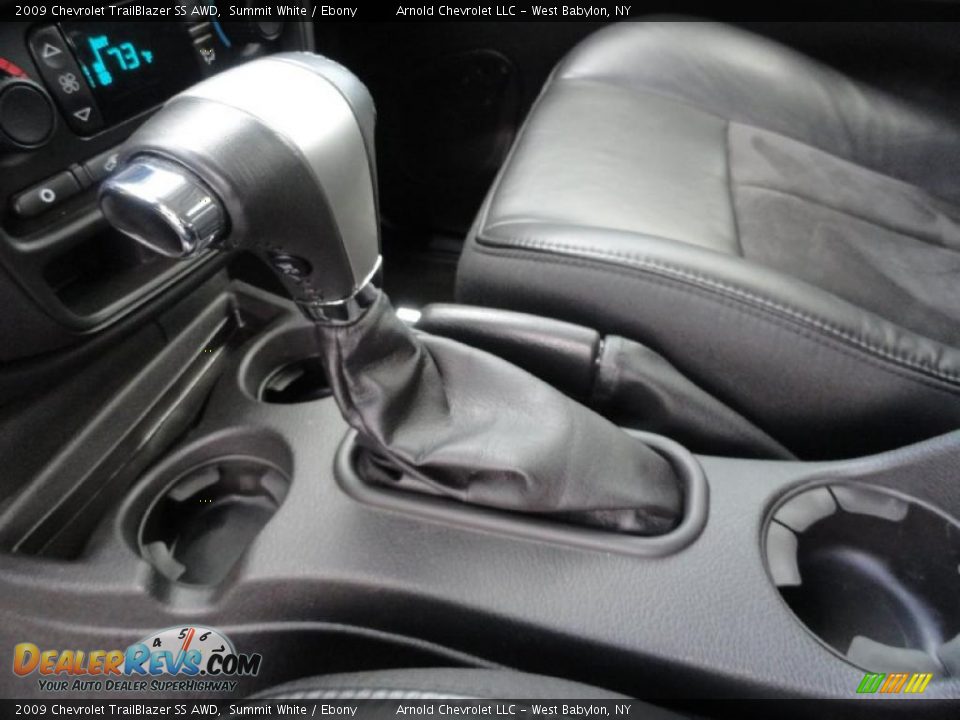 2009 Chevrolet TrailBlazer SS AWD Summit White / Ebony Photo #13