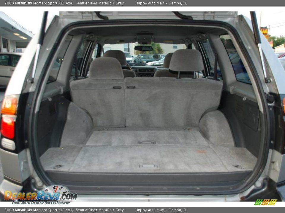 2000 Mitsubishi Montero Sport XLS 4x4 Seattle Silver Metallic / Gray Photo #25