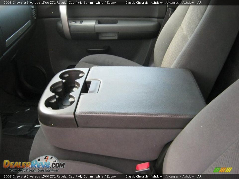 2008 Chevrolet Silverado 1500 Z71 Regular Cab 4x4 Summit White / Ebony Photo #12