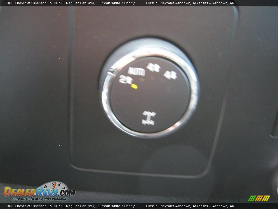 2008 Chevrolet Silverado 1500 Z71 Regular Cab 4x4 Summit White / Ebony Photo #13