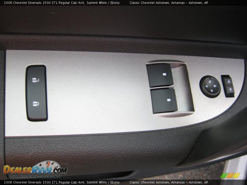 2008 Chevrolet Silverado 1500 Z71 Regular Cab 4x4 Summit White / Ebony Photo #16