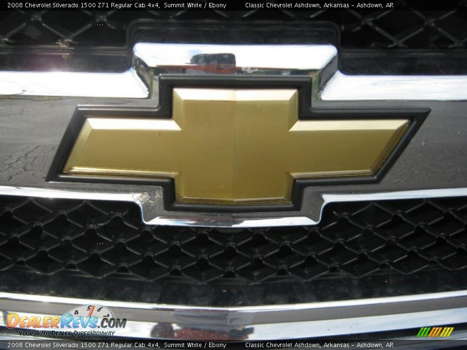 2008 Chevrolet Silverado 1500 Z71 Regular Cab 4x4 Summit White / Ebony Photo #21