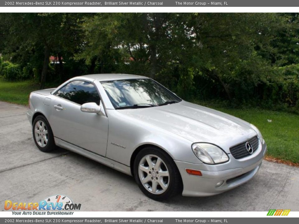 2002 MercedesBenz SLK 230 Kompressor Roadster Brilliant Silver