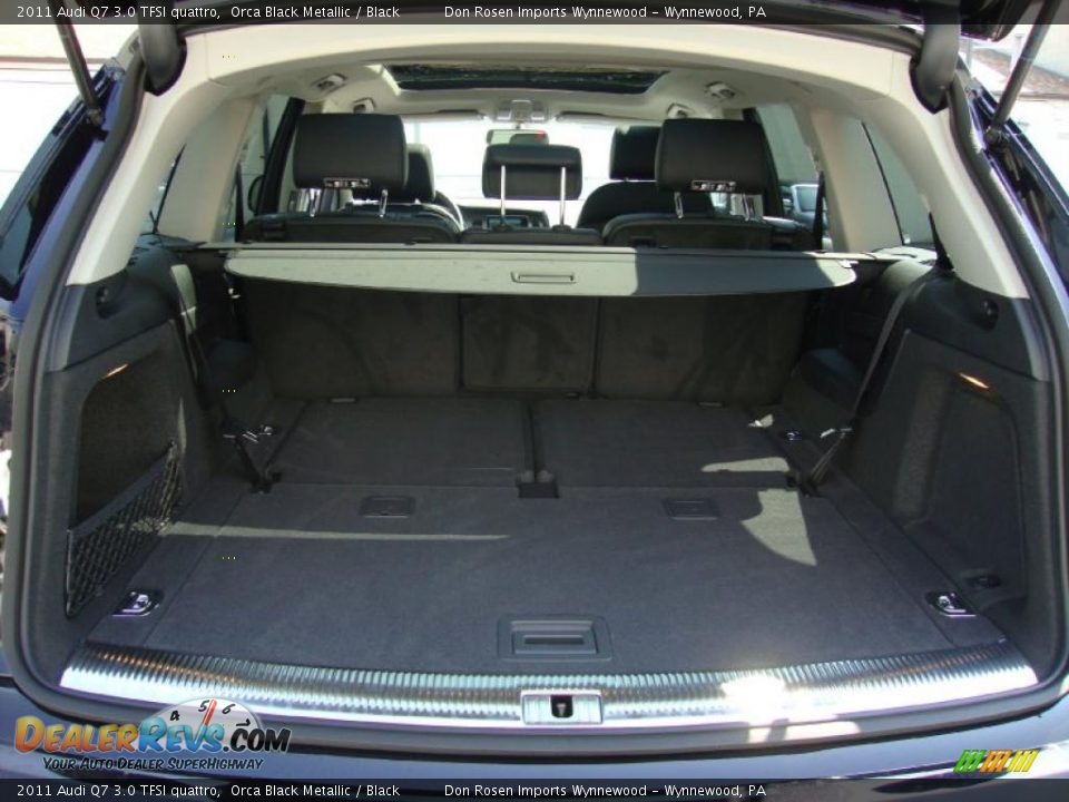 2011 Audi Q7 3.0 TFSI quattro Orca Black Metallic / Black Photo #21