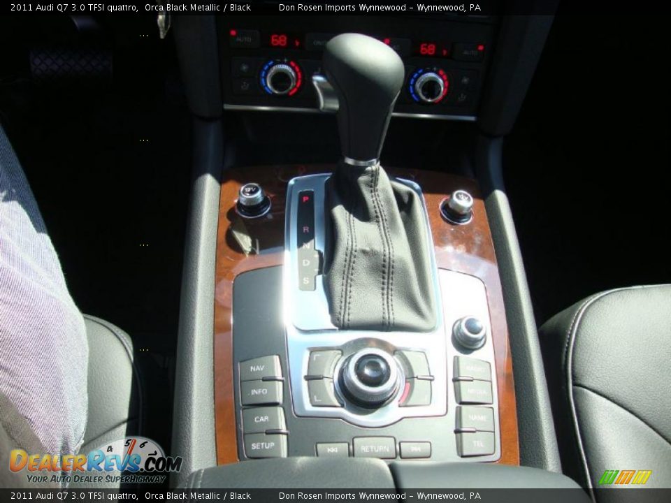 2011 Audi Q7 3.0 TFSI quattro Orca Black Metallic / Black Photo #31