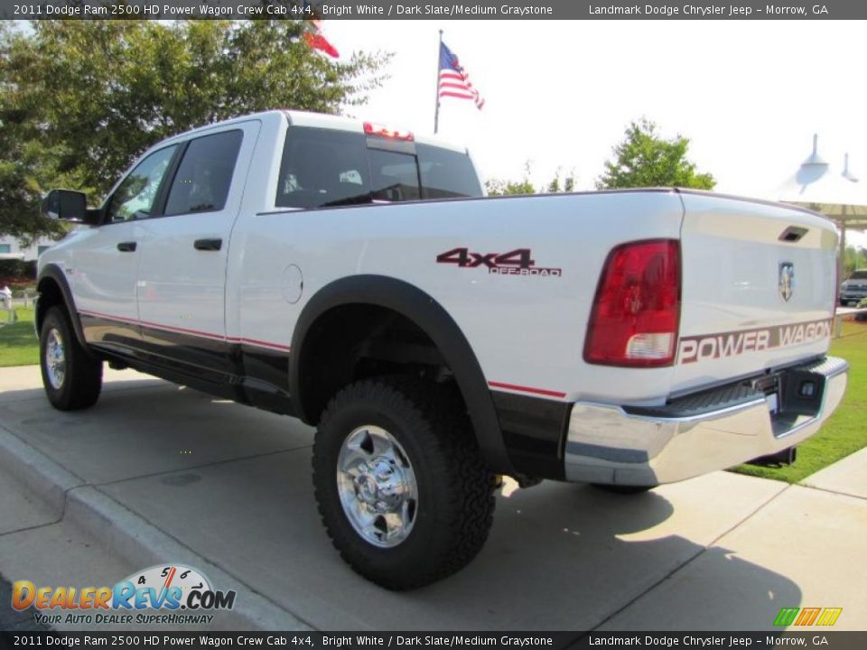 2011 Dodge Ram 2500 HD Power Wagon Crew Cab 4x4 Bright White / Dark Slate/Medium Graystone Photo #2