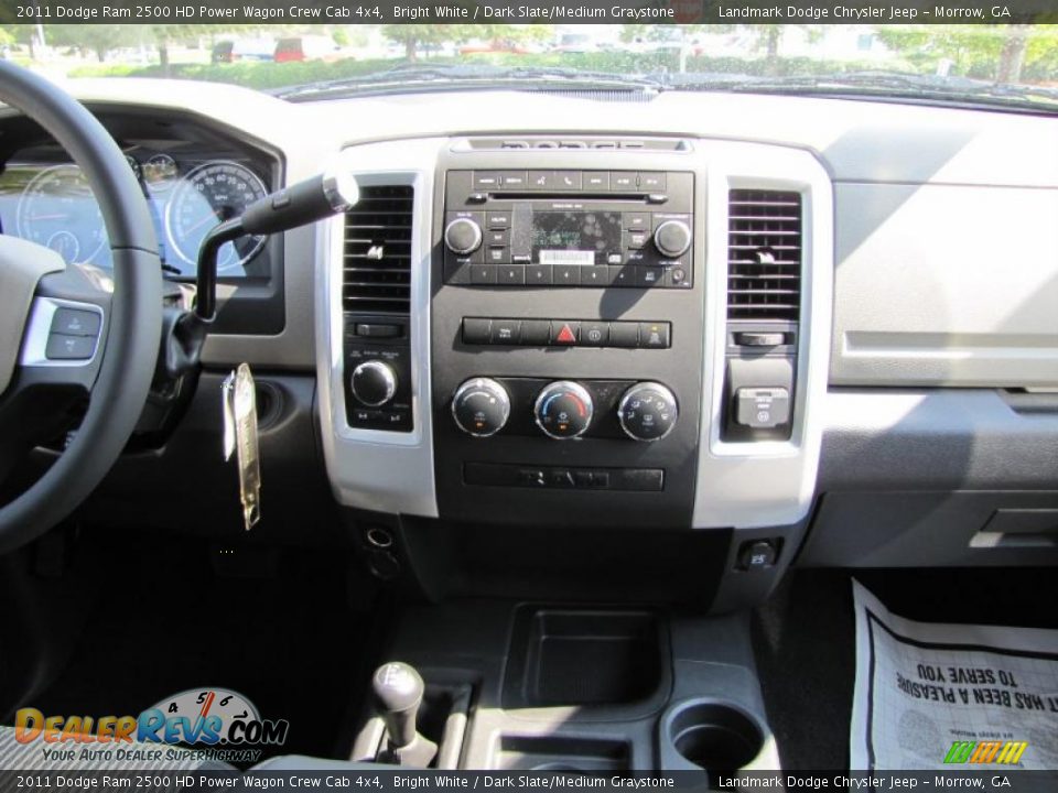 2011 Dodge Ram 2500 HD Power Wagon Crew Cab 4x4 Bright White / Dark Slate/Medium Graystone Photo #11