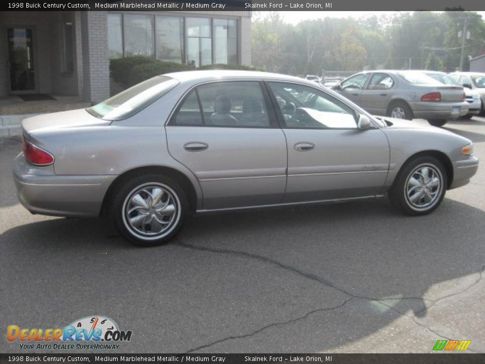 1998 Buick Century Custom Medium Marblehead Metallic / Medium Gray Photo #3