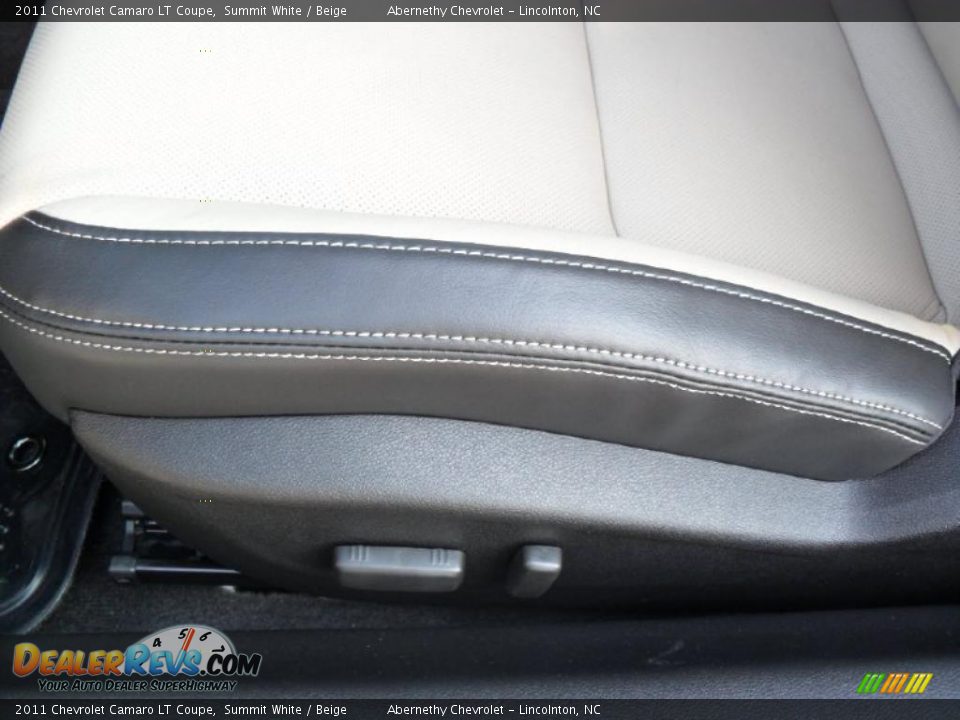 2011 Chevrolet Camaro LT Coupe Summit White / Beige Photo #8