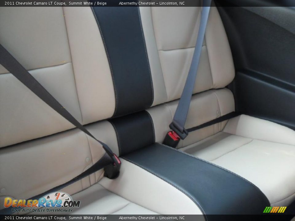 2011 Chevrolet Camaro LT Coupe Summit White / Beige Photo #18