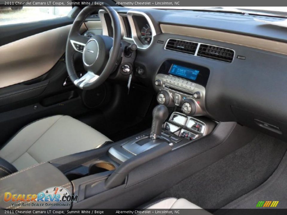 2011 Chevrolet Camaro LT Coupe Summit White / Beige Photo #21