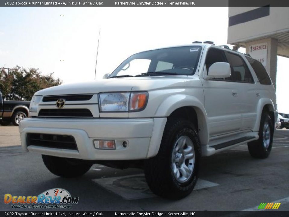 white toyota 4runner limited #7