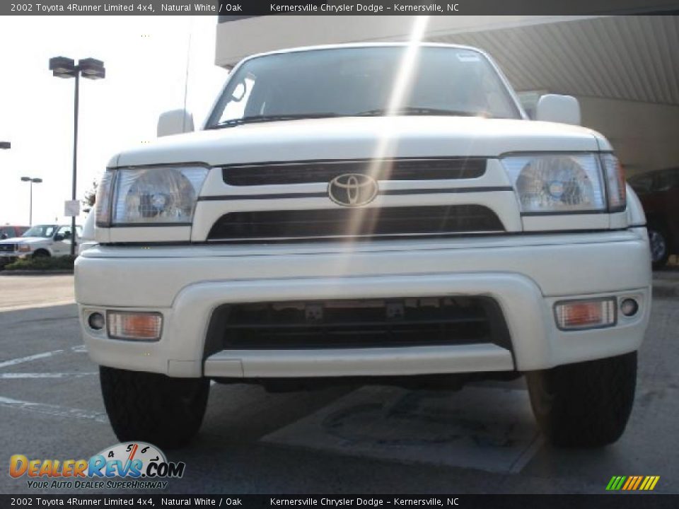 2002 Toyota 4Runner Limited 4x4 Natural White / Oak Photo #8
