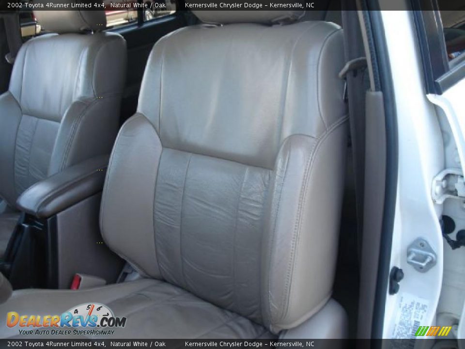 2002 Toyota 4Runner Limited 4x4 Natural White / Oak Photo #9