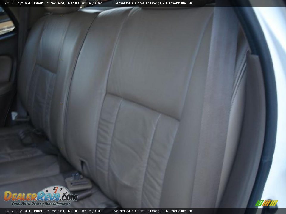 2002 Toyota 4Runner Limited 4x4 Natural White / Oak Photo #11