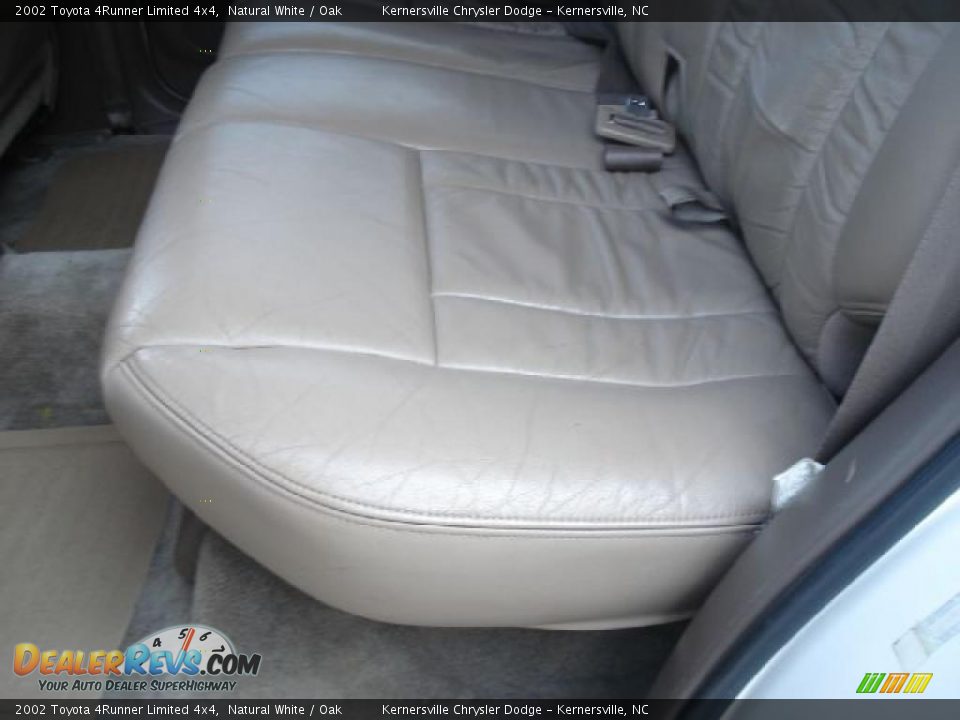 2002 Toyota 4Runner Limited 4x4 Natural White / Oak Photo #12