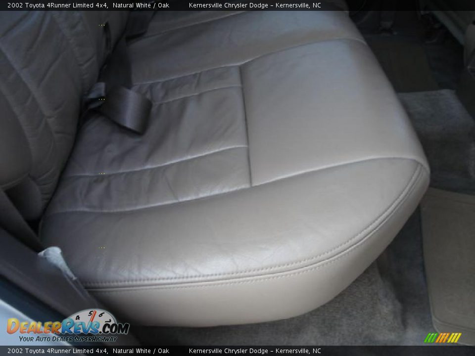 2002 Toyota 4Runner Limited 4x4 Natural White / Oak Photo #15