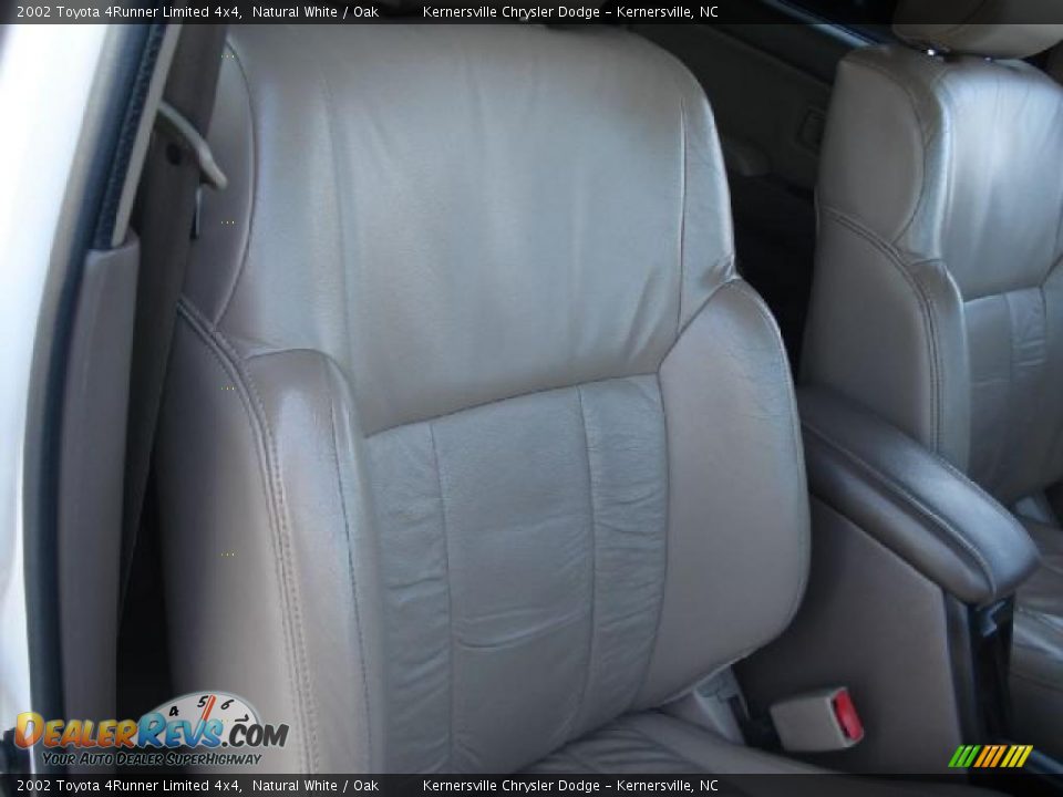 2002 Toyota 4Runner Limited 4x4 Natural White / Oak Photo #16