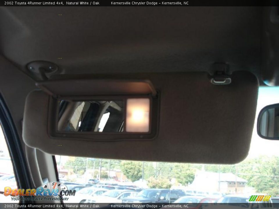 2002 Toyota 4Runner Limited 4x4 Natural White / Oak Photo #19