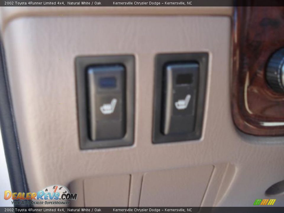 2002 Toyota 4Runner Limited 4x4 Natural White / Oak Photo #28