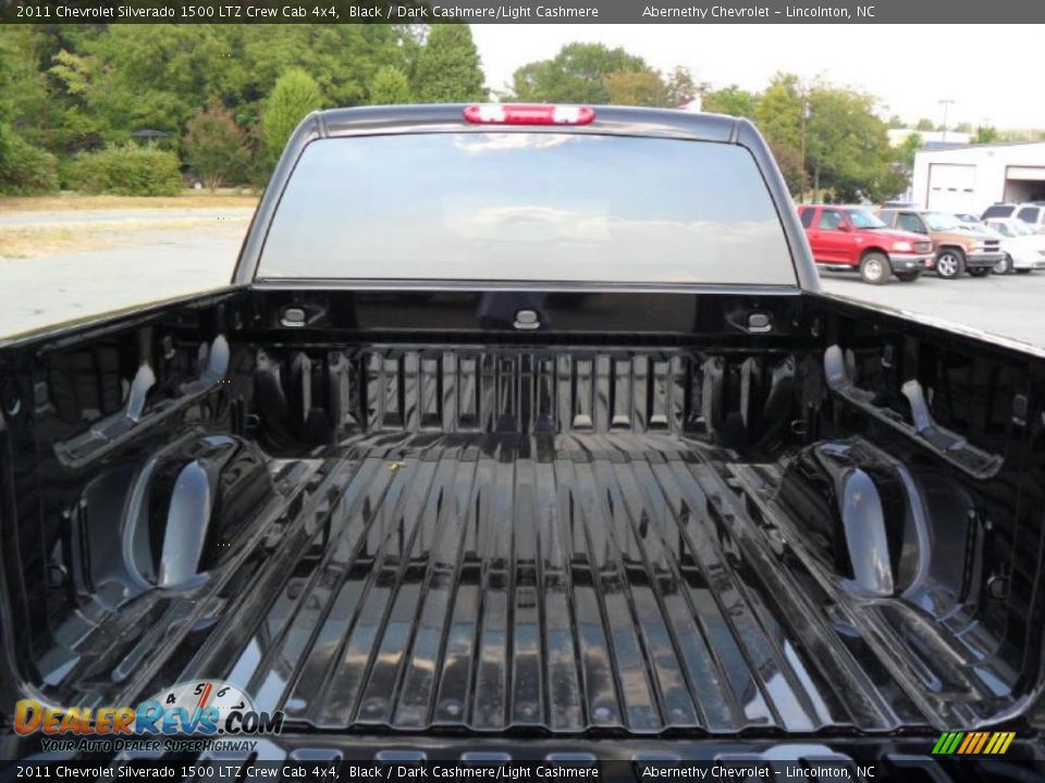 2011 Chevrolet Silverado 1500 LTZ Crew Cab 4x4 Black / Dark Cashmere/Light Cashmere Photo #18