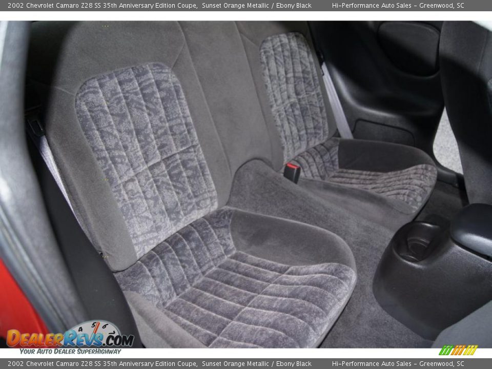2002 Chevrolet Camaro Z28 SS 35th Anniversary Edition Coupe Sunset Orange Metallic / Ebony Black Photo #14