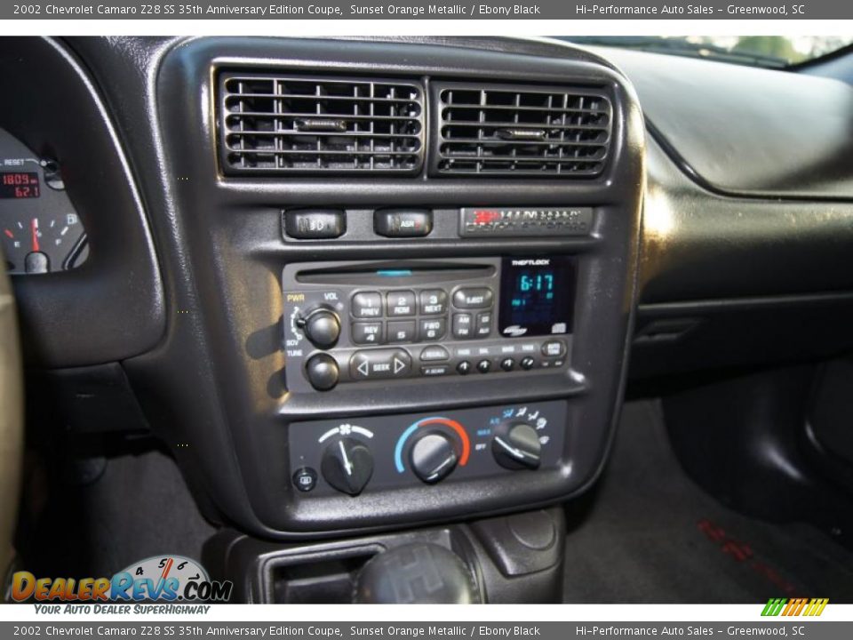 2002 Chevrolet Camaro Z28 SS 35th Anniversary Edition Coupe Sunset Orange Metallic / Ebony Black Photo #19