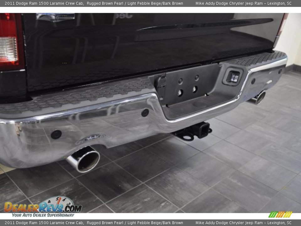 2011 Dodge Ram 1500 Laramie Crew Cab Rugged Brown Pearl / Light Pebble Beige/Bark Brown Photo #8