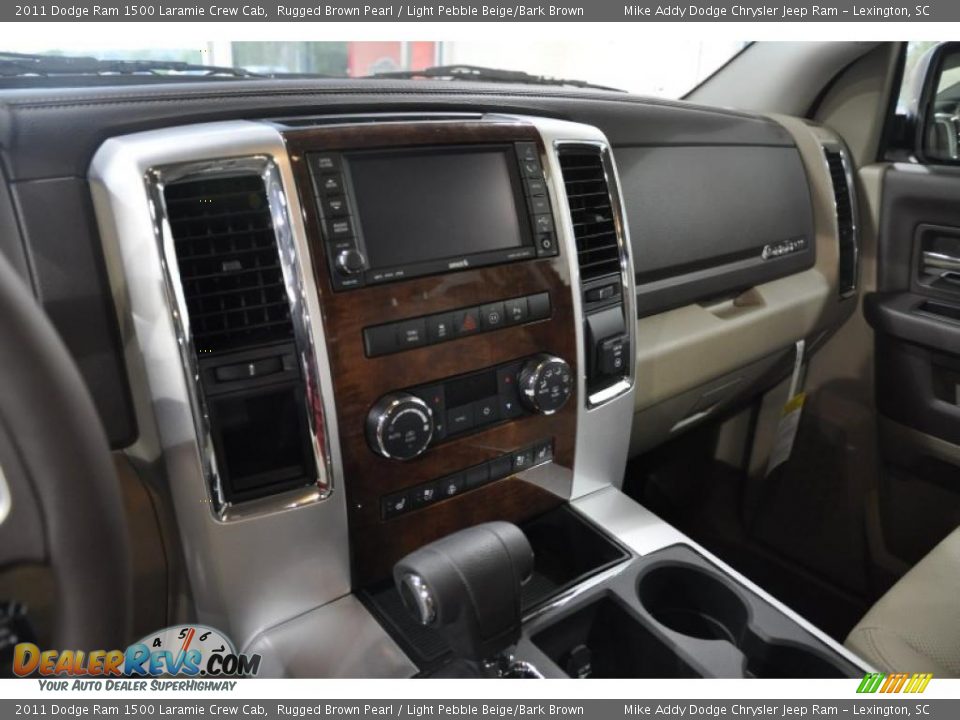 2011 Dodge Ram 1500 Laramie Crew Cab Rugged Brown Pearl / Light Pebble Beige/Bark Brown Photo #14