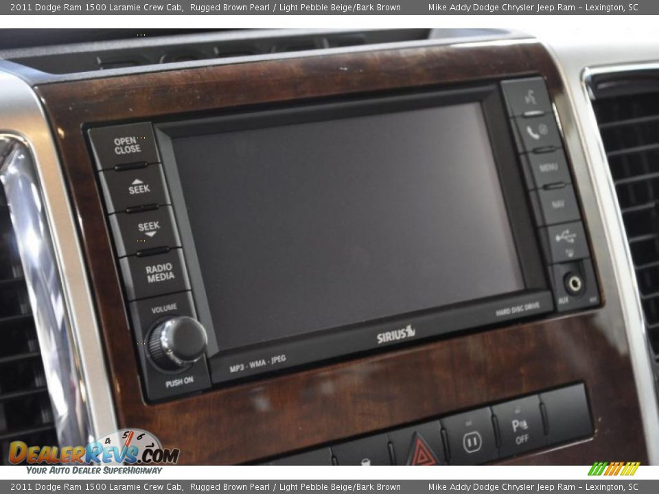 2011 Dodge Ram 1500 Laramie Crew Cab Rugged Brown Pearl / Light Pebble Beige/Bark Brown Photo #15