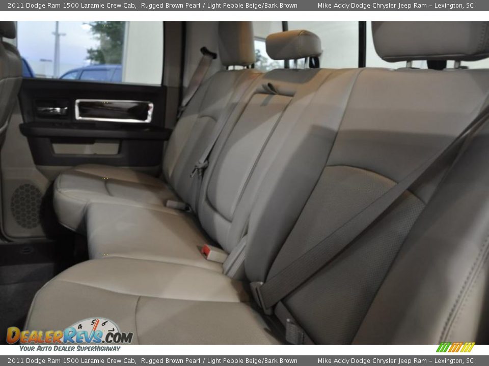 2011 Dodge Ram 1500 Laramie Crew Cab Rugged Brown Pearl / Light Pebble Beige/Bark Brown Photo #20