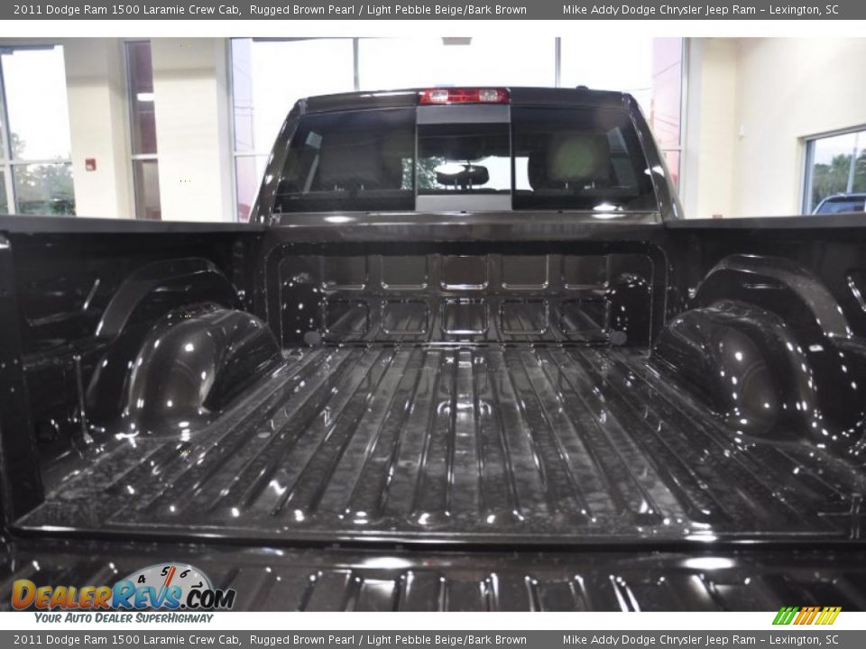 2011 Dodge Ram 1500 Laramie Crew Cab Rugged Brown Pearl / Light Pebble Beige/Bark Brown Photo #25
