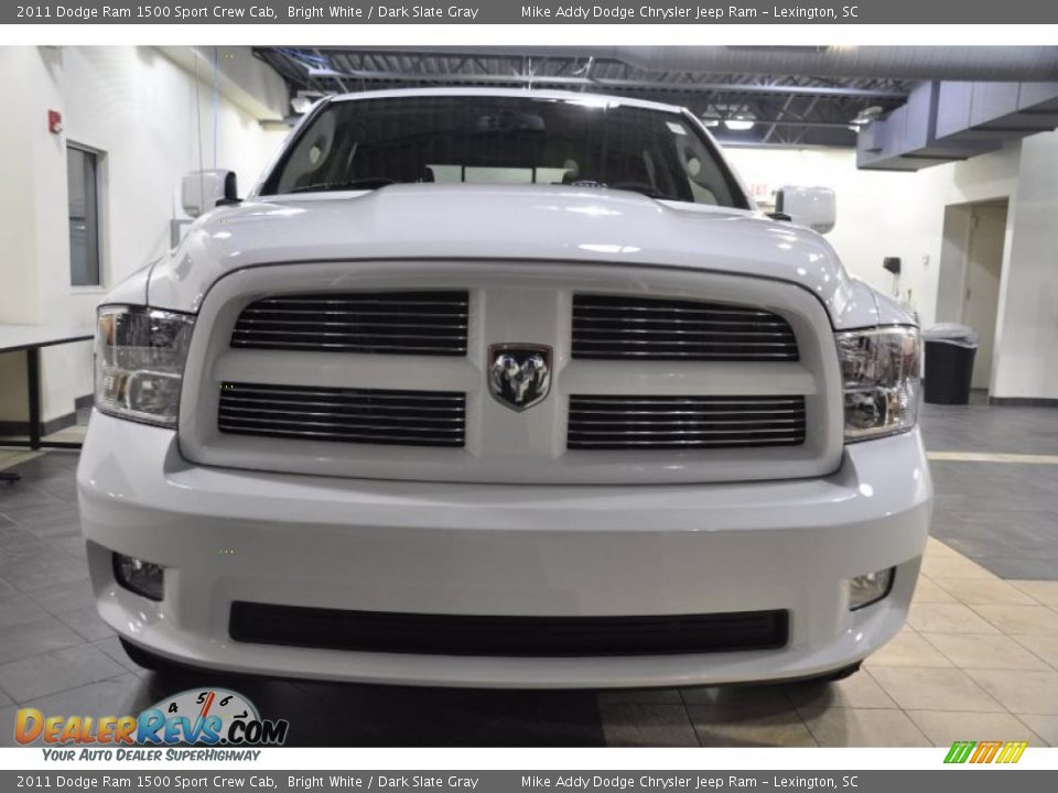 2011 Dodge Ram 1500 Sport Crew Cab Bright White / Dark Slate Gray Photo #3