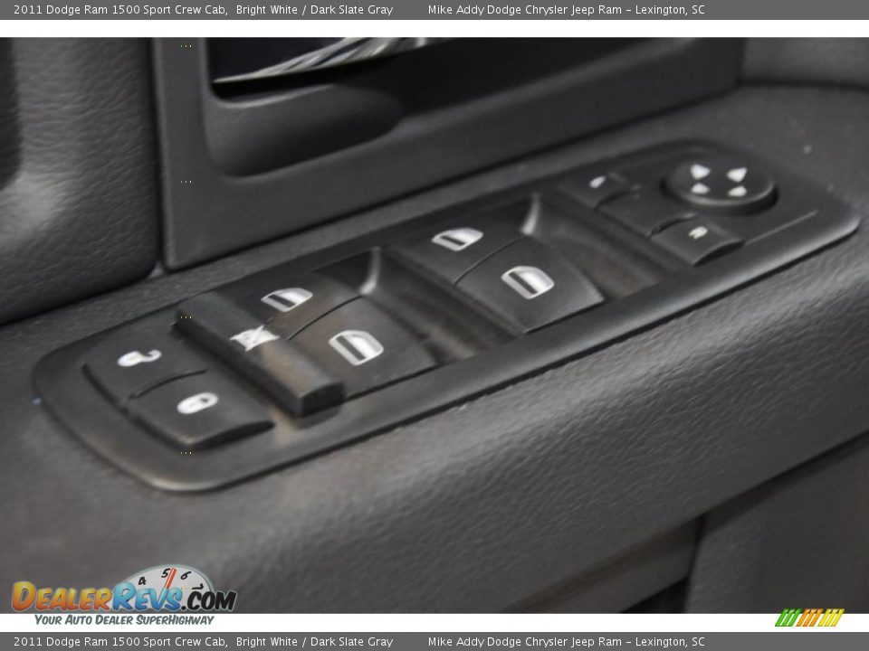 2011 Dodge Ram 1500 Sport Crew Cab Bright White / Dark Slate Gray Photo #9
