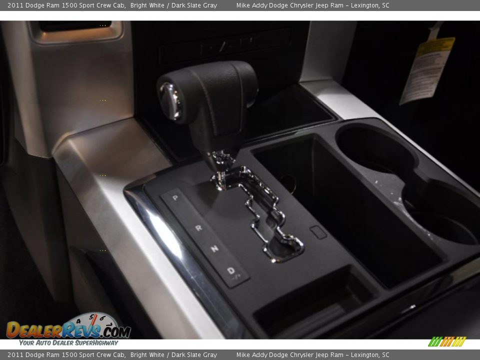 2011 Dodge Ram 1500 Sport Crew Cab Bright White / Dark Slate Gray Photo #15